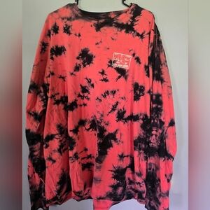 2XL Vans Tie-Dye Long Sleeve With Back Logo